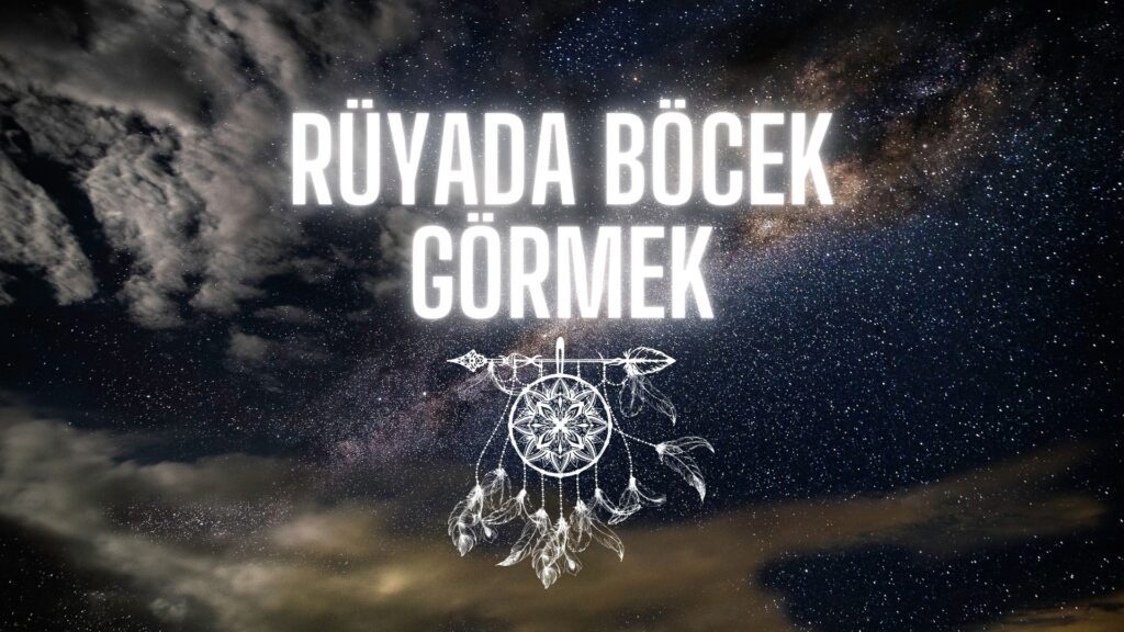 rüyada böcek görmek